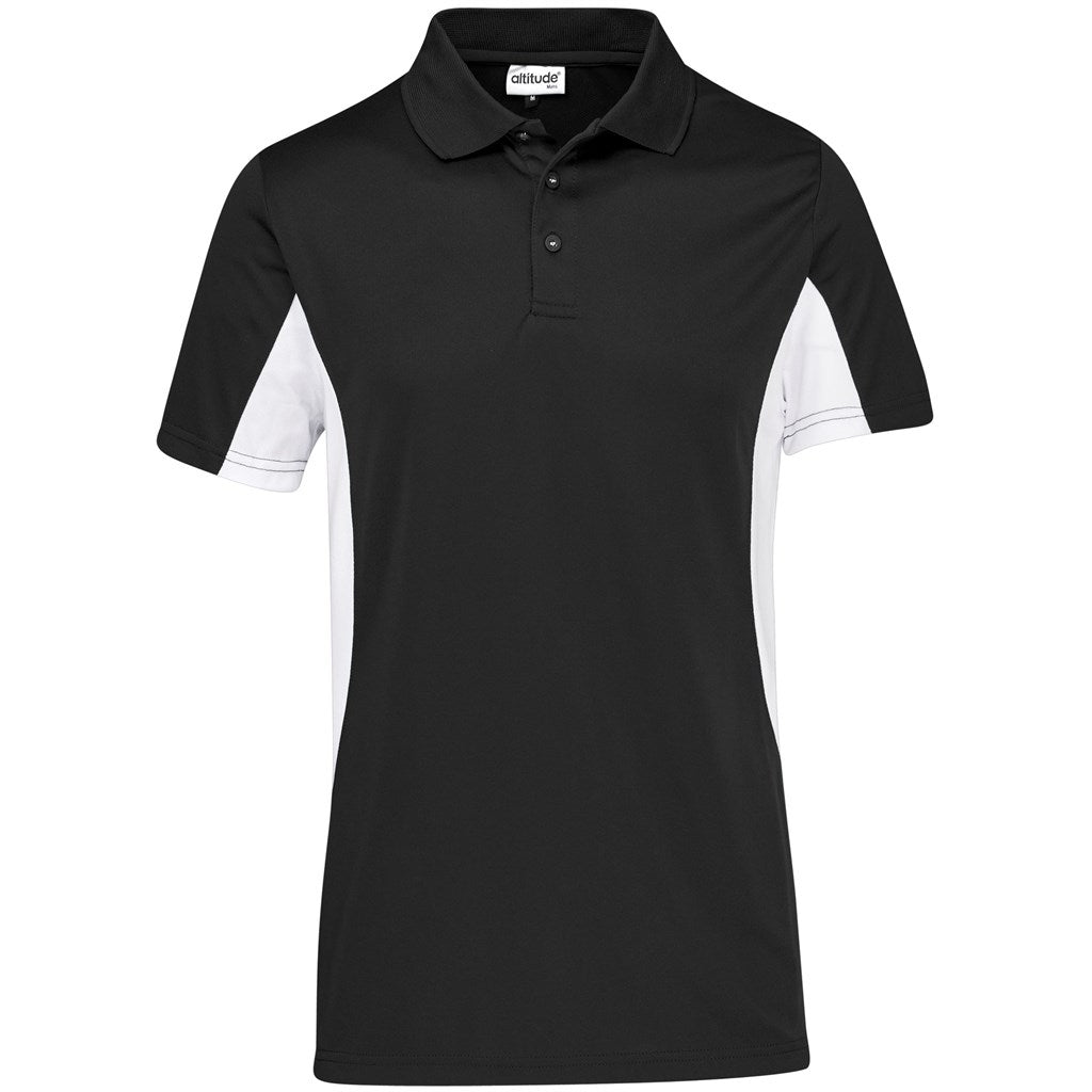Kids Championship Golf Shirt - Black - Brand your company Logo! Get a quote - Promo Lingo