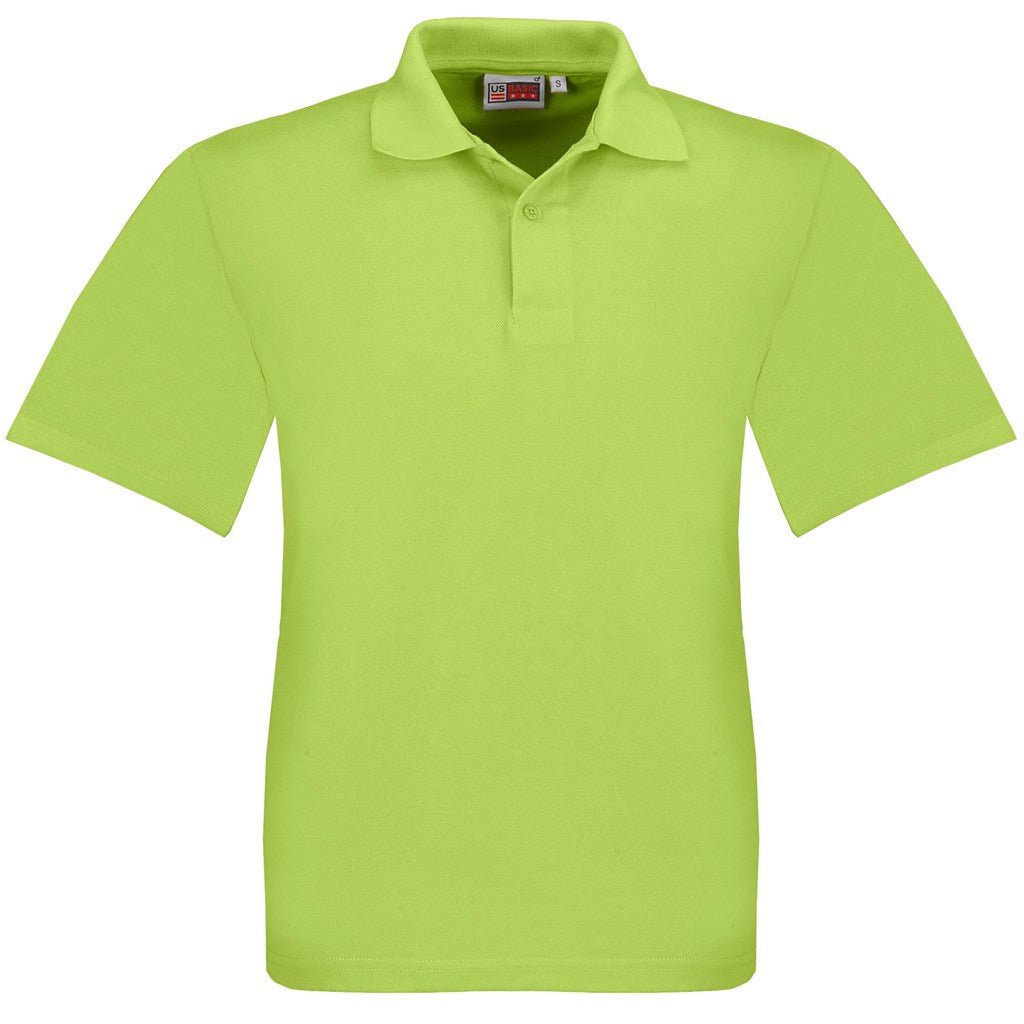 Kids Elemental Golf Shirt - Lime - Brand your company Logo! Get a quote - Promo Lingo