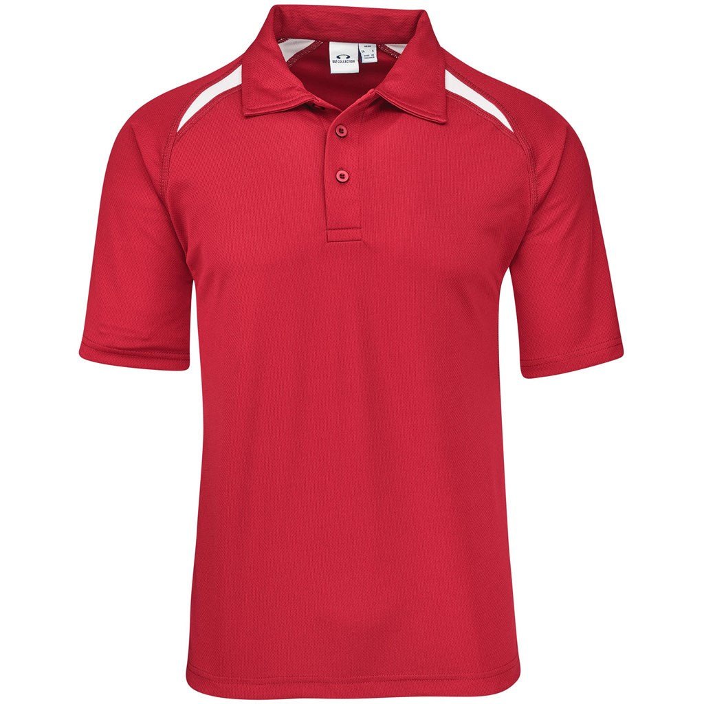 Kids Splice Golf Shirt - Red - Brand your company Logo! Get a quote - Promo Lingo