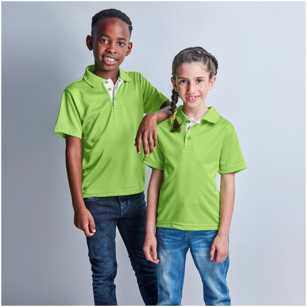 Kids Tournament Golf Shirt - Brand your company Logo! Get a quote - Promo Lingo