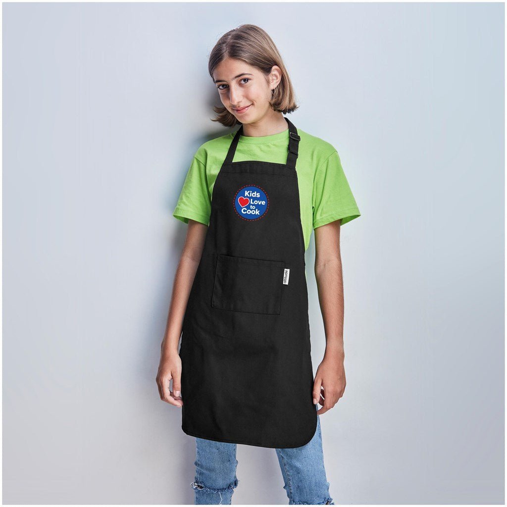Kids Trickle Bib Apron - Brand your company Logo! Get a quote - Promo Lingo