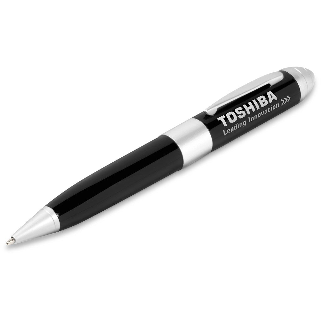 Kilobyte Flash Drive Pen & Laser Pointer - 8GB - Brand your company Logo! Get a quote - Promo Lingo