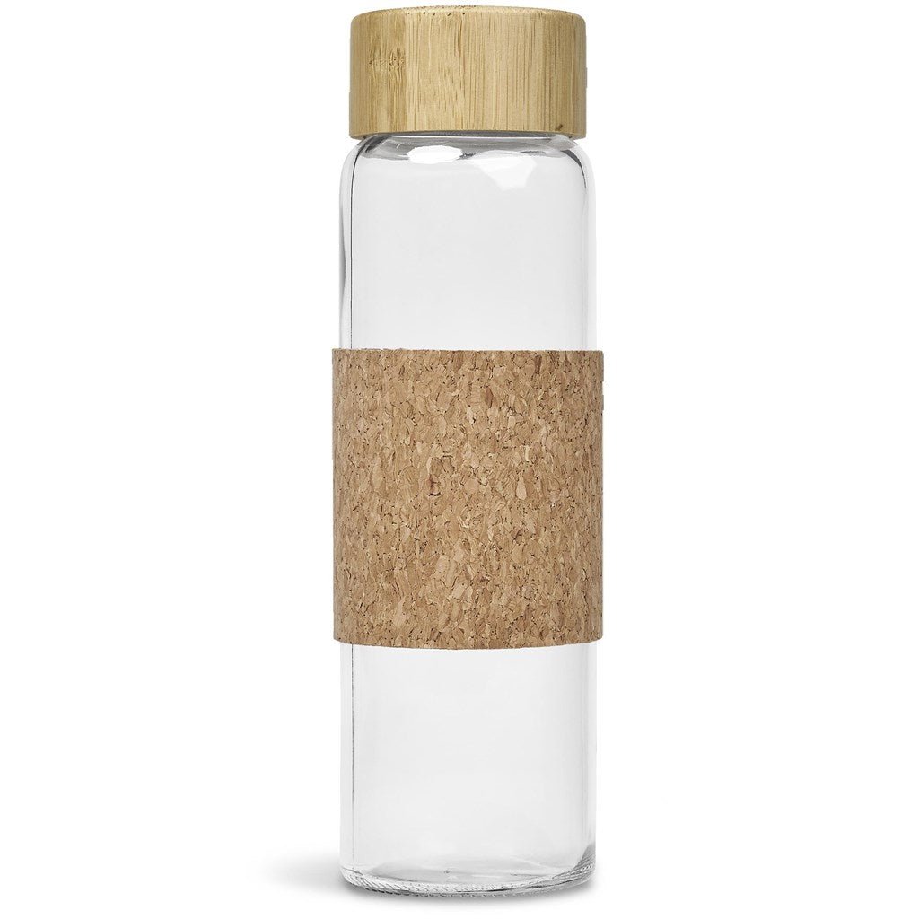 Kooshty Bamboost Glass Water Bottle - Eco - Friendly 700ml - Brand your company Logo! Get a quote - Promo Lingo