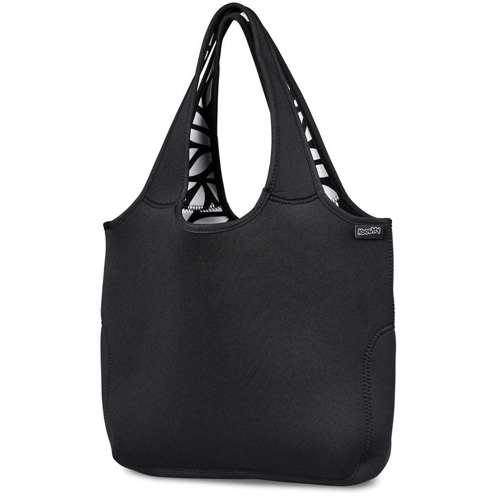 Kooshty Floria Neoprene Laptop Bag with Botanical Print - Brand your company Logo! Get a quote - Promo Lingo
