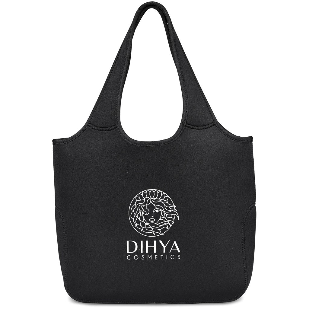 Kooshty Floria Neoprene Laptop Bag with Botanical Print - Brand your company Logo! Get a quote - Promo Lingo