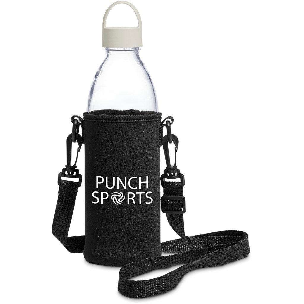 Kooshty Hands - Free Glass Water Bottle - 850ml Cream - Brand your company Logo! Get a quote - Promo Lingo
