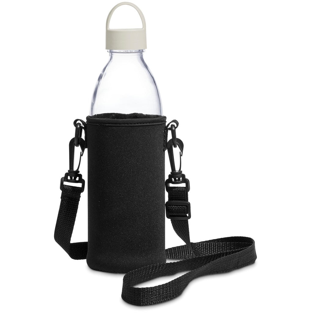 Kooshty Hands - Free Glass Water Bottle - 850ml Cream - Brand your company Logo! Get a quote - Promo Lingo