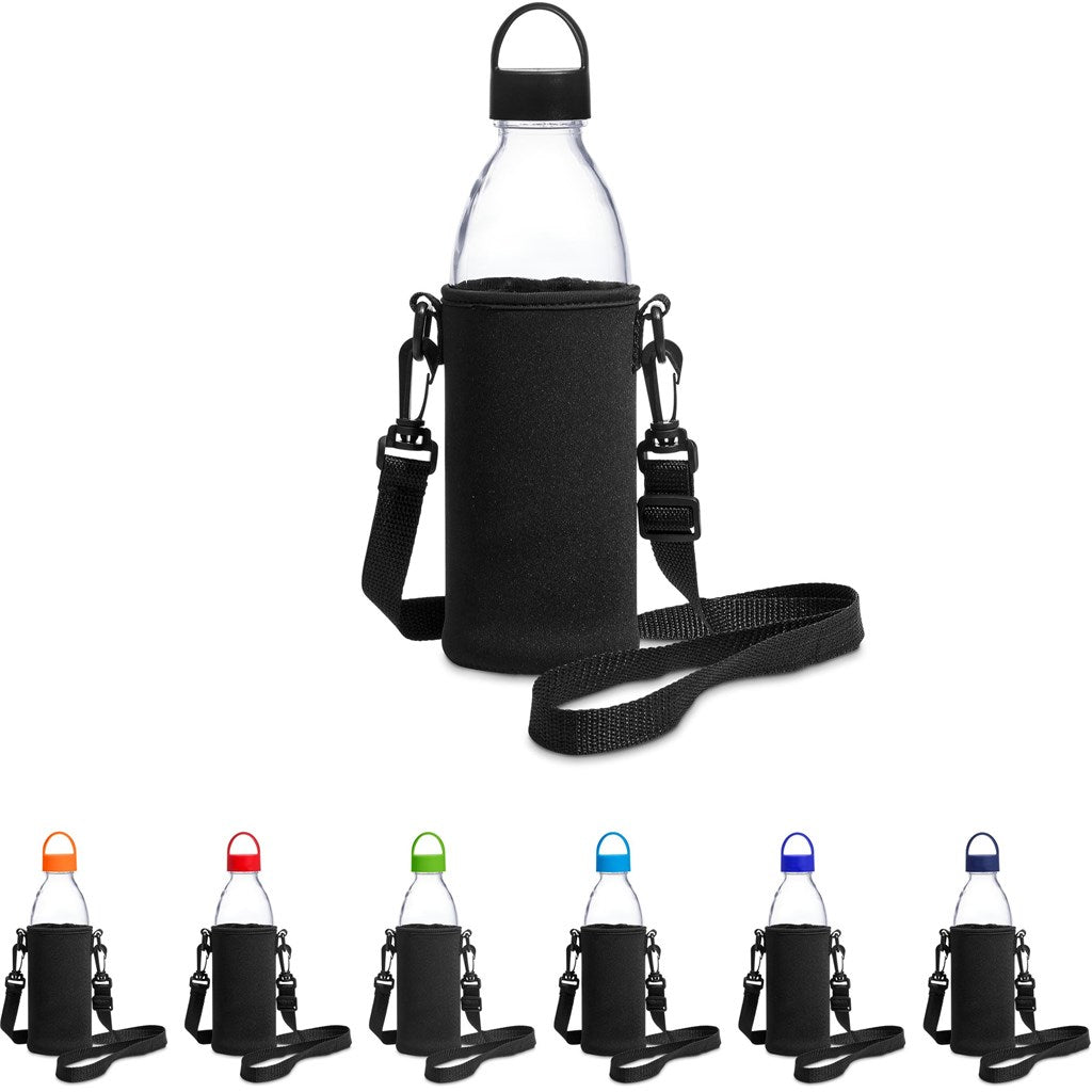 Kooshty Hands - Free Glass Water Bottle – 850ml with Sleeve - Brand your company Logo! Get a quote - Promo Lingo