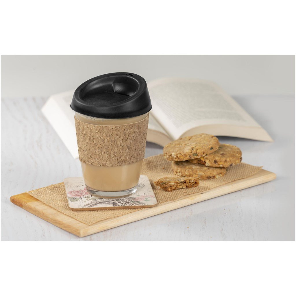 Kooshty Kork Glass Kup - 340ml Eco - Friendly Tumbler - Brand your company Logo! Get a quote - Promo Lingo
