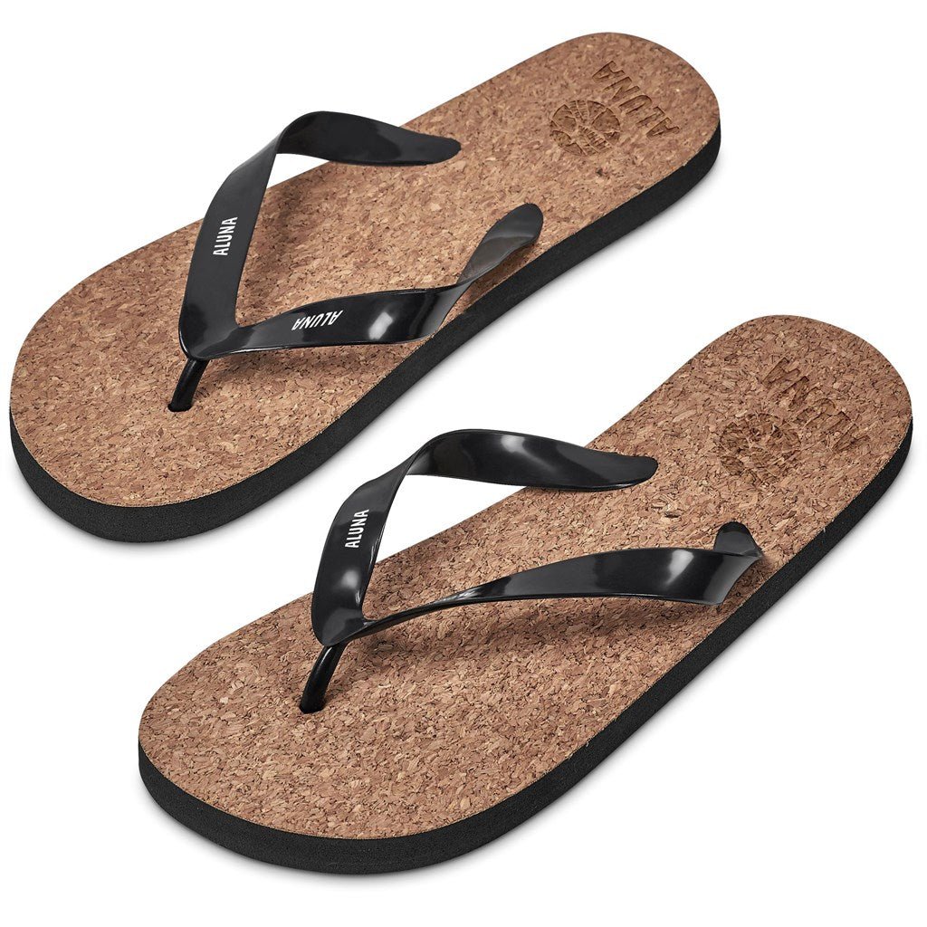 Kooshty Mangrove Flip Flops with Natural Cork Comfort - Brand your company Logo! Get a quote - Promo Lingo