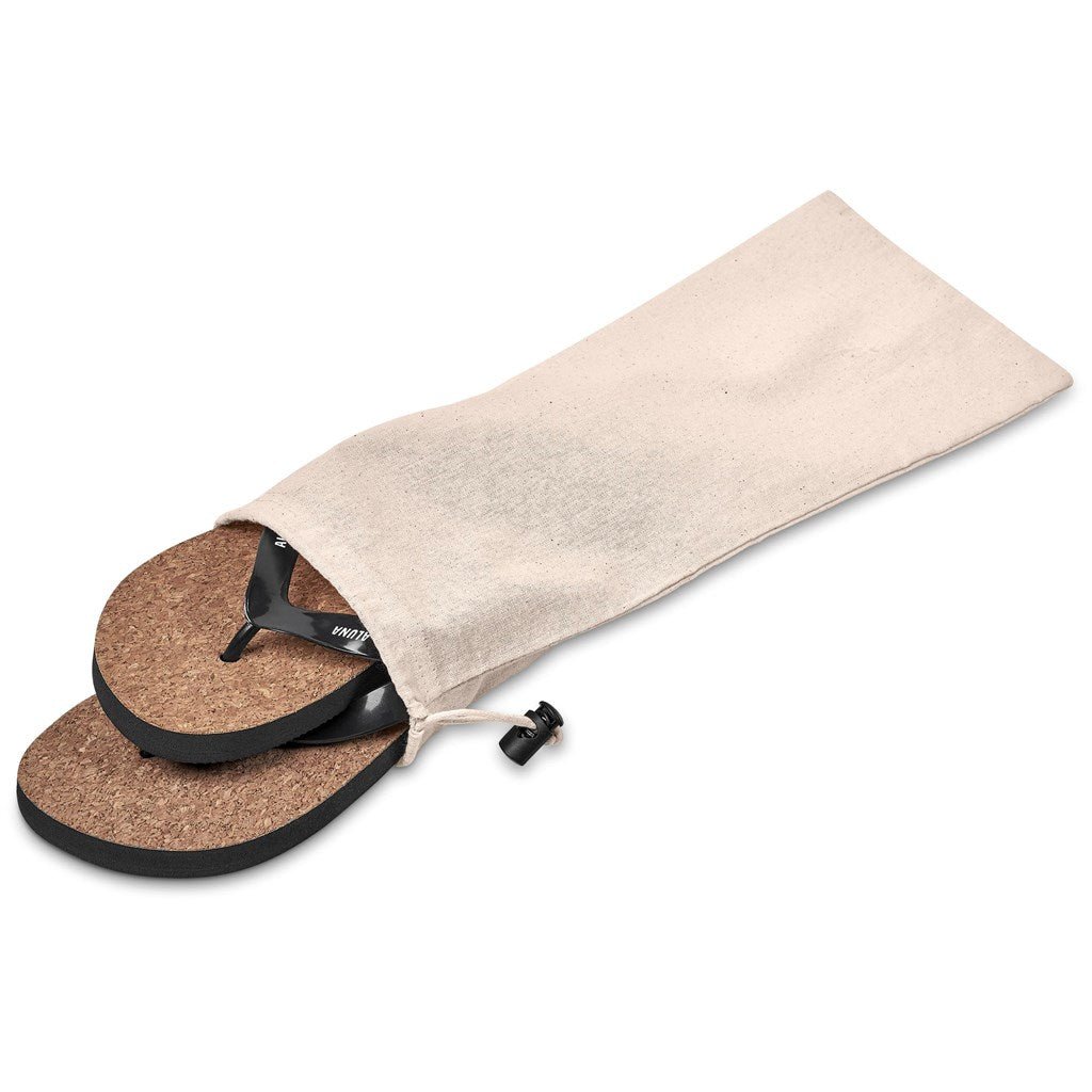 Kooshty Mangrove Flip Flops with Natural Cork Comfort - Brand your company Logo! Get a quote - Promo Lingo