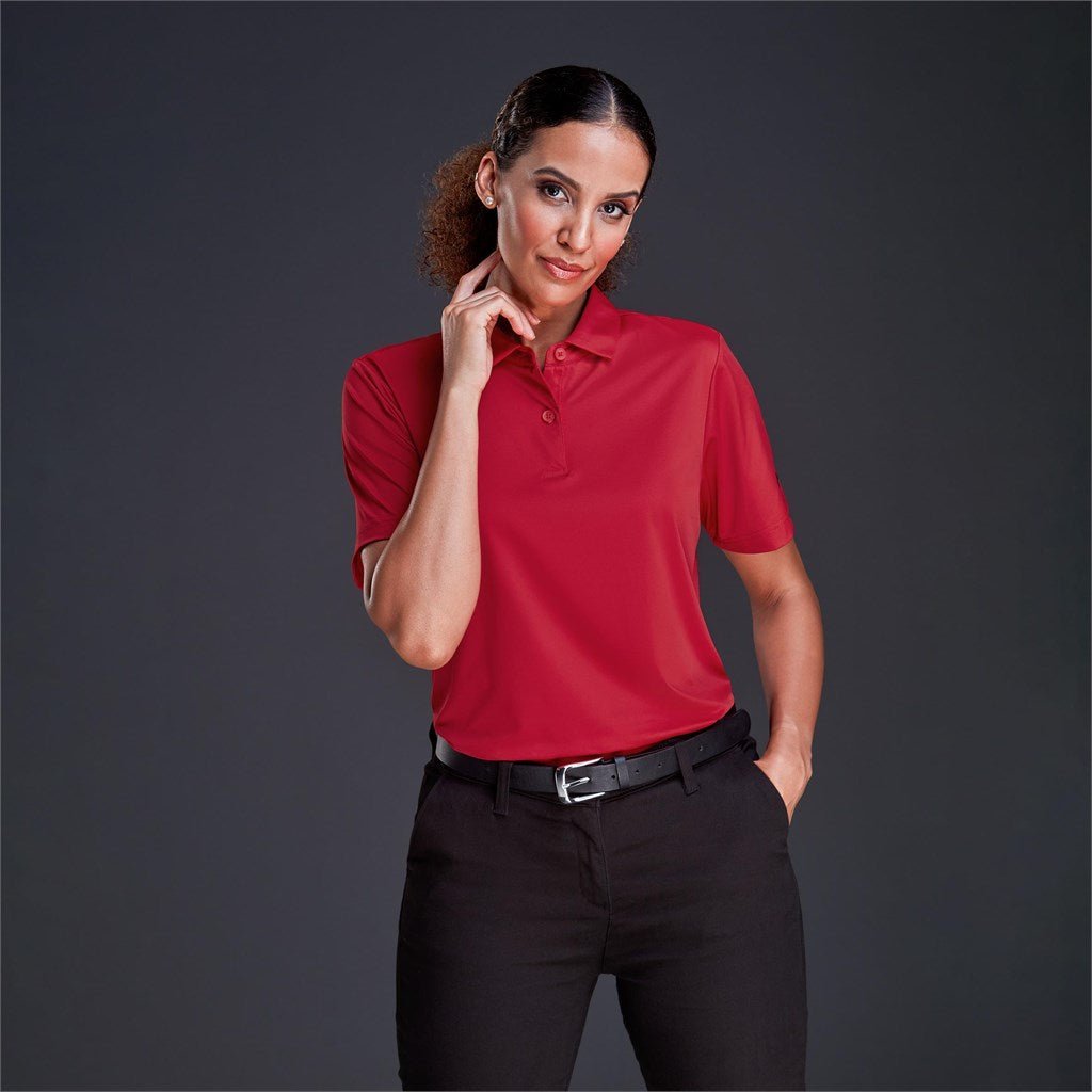 Ladies Alex Varga Lucca Golf Shirt - Luxury Performance Wear - Brand your company Logo! Get a quote - Promo Lingo