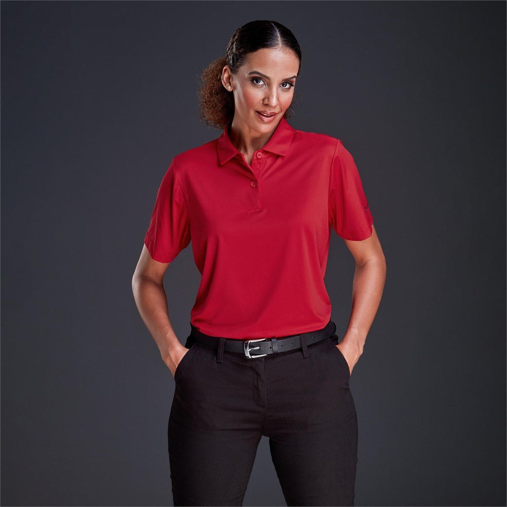Ladies Alex Varga Lucca Golf Shirt - Luxury Performance Wear - Brand your company Logo! Get a quote - Promo Lingo
