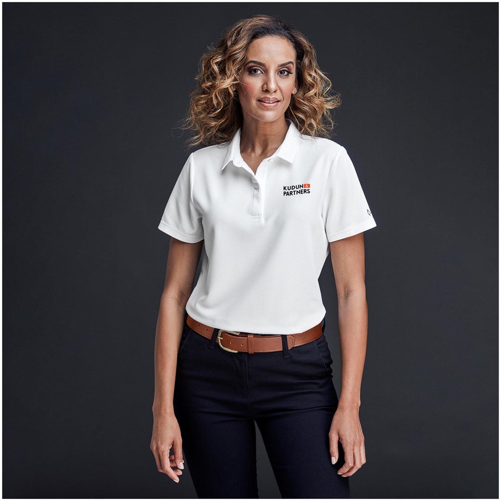Ladies Alex Varga Xenia Golf Shirt with Moisture Wicking - Brand your company Logo! Get a quote - Promo Lingo