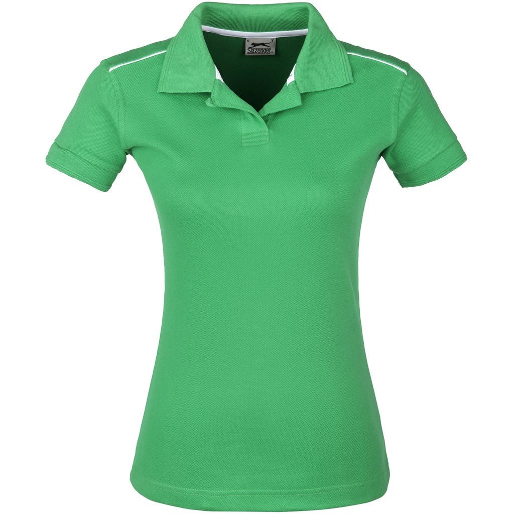 Ladies Backhand Golf Shirt - Green - Brand your company Logo! Get a quote - Promo Lingo