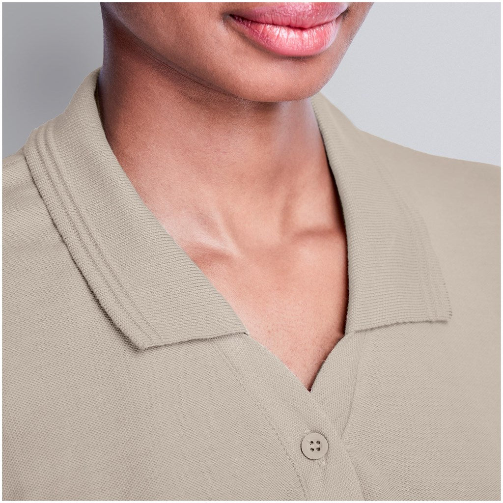 Ladies Basic Pique Golf Shirt - Brand your company Logo! Get a quote - Promo Lingo