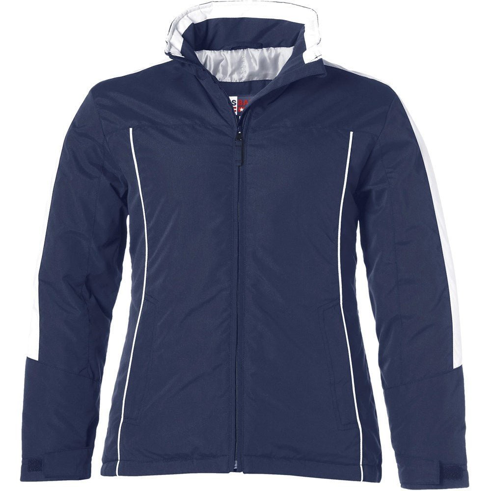 Ladies Calibri Winter Jacket - Navy - Brand your company Logo! Get a quote - Promo Lingo