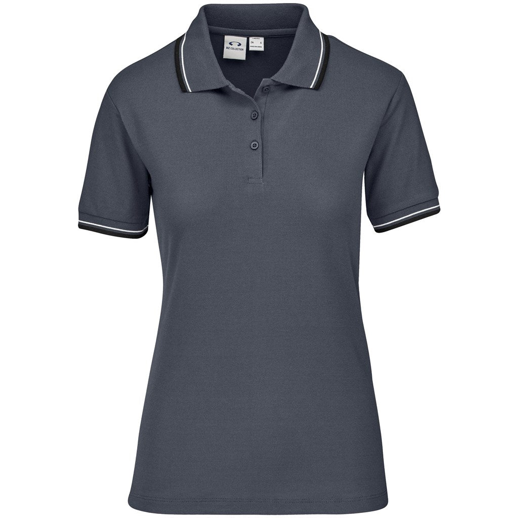 Ladies Cambridge Golf Shirt - Grey - Brand your company Logo! Get a quote - Promo Lingo