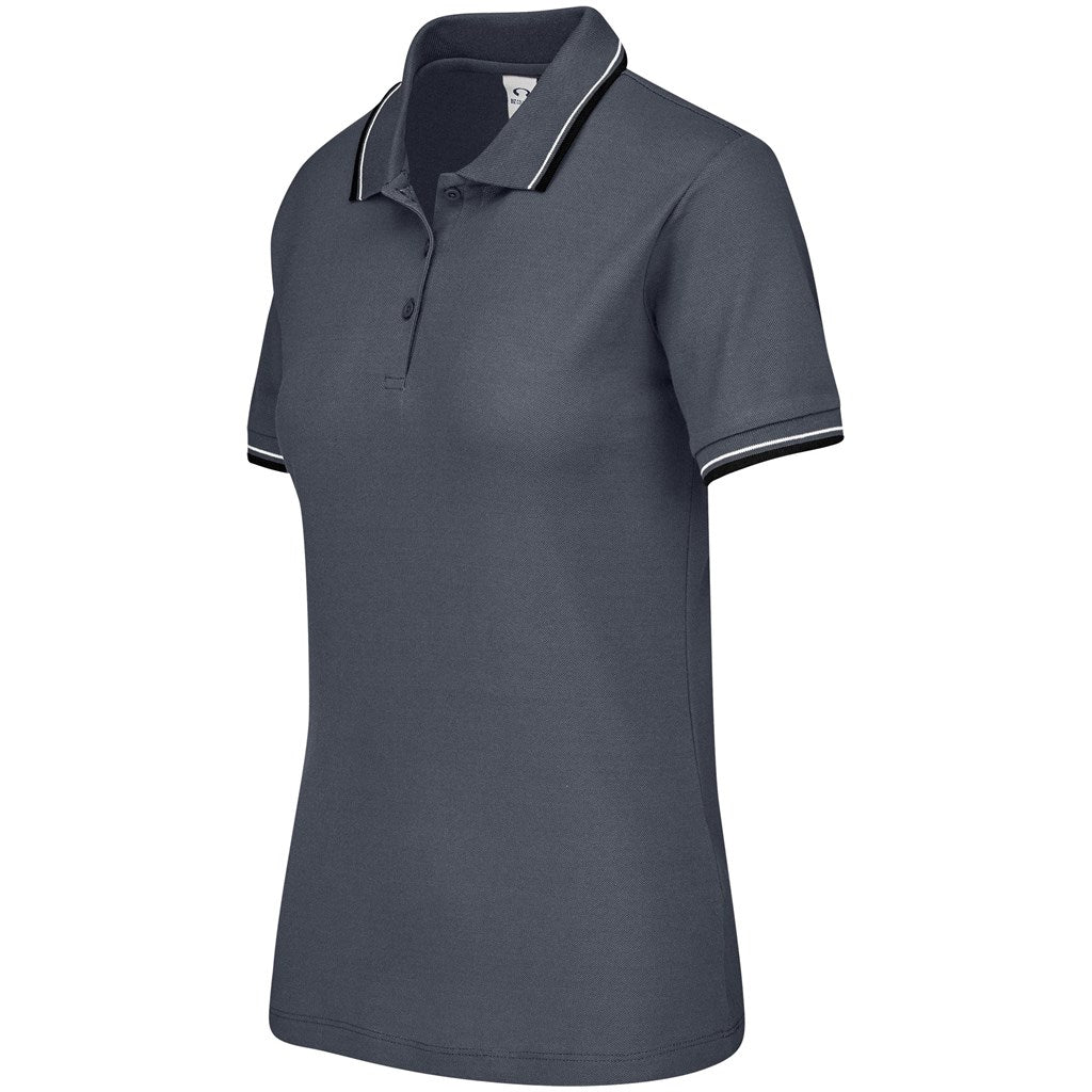 Ladies Cambridge Golf Shirt - Grey - Brand your company Logo! Get a quote - Promo Lingo