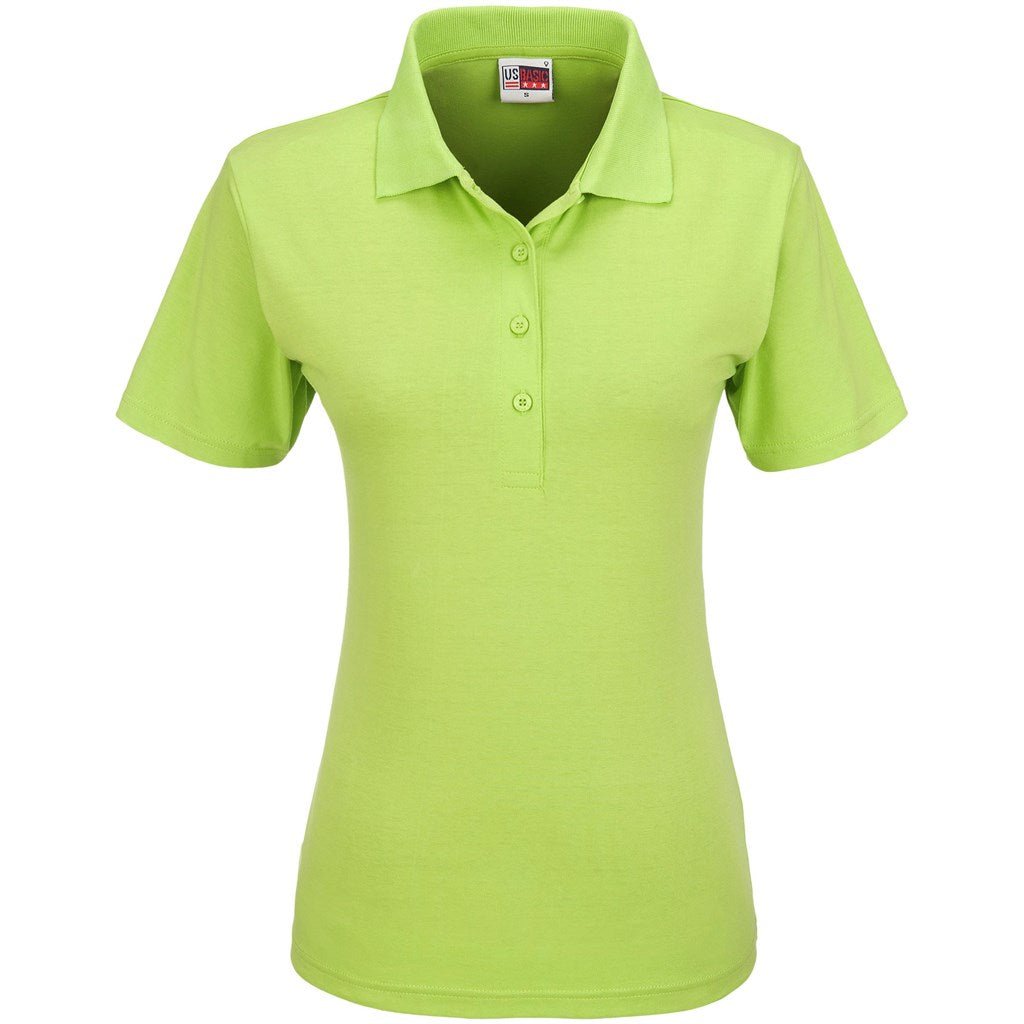 Ladies Cardinal Golf Shirt - Lime - Brand your company Logo! Get a quote - Promo Lingo