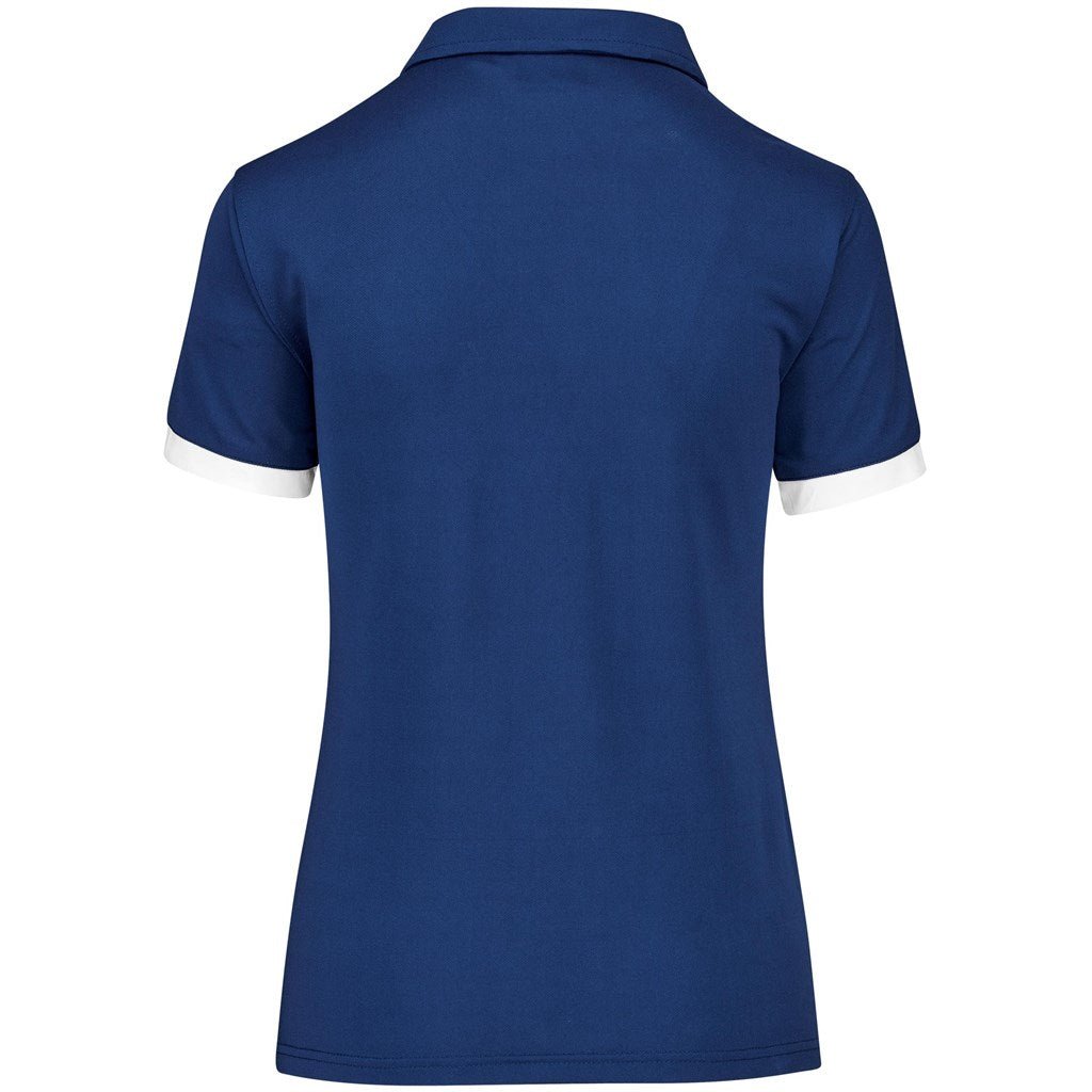 Ladies Contest Golf Shirt - Navy for Stylish Performance - Brand your company Logo! Get a quote - Promo Lingo