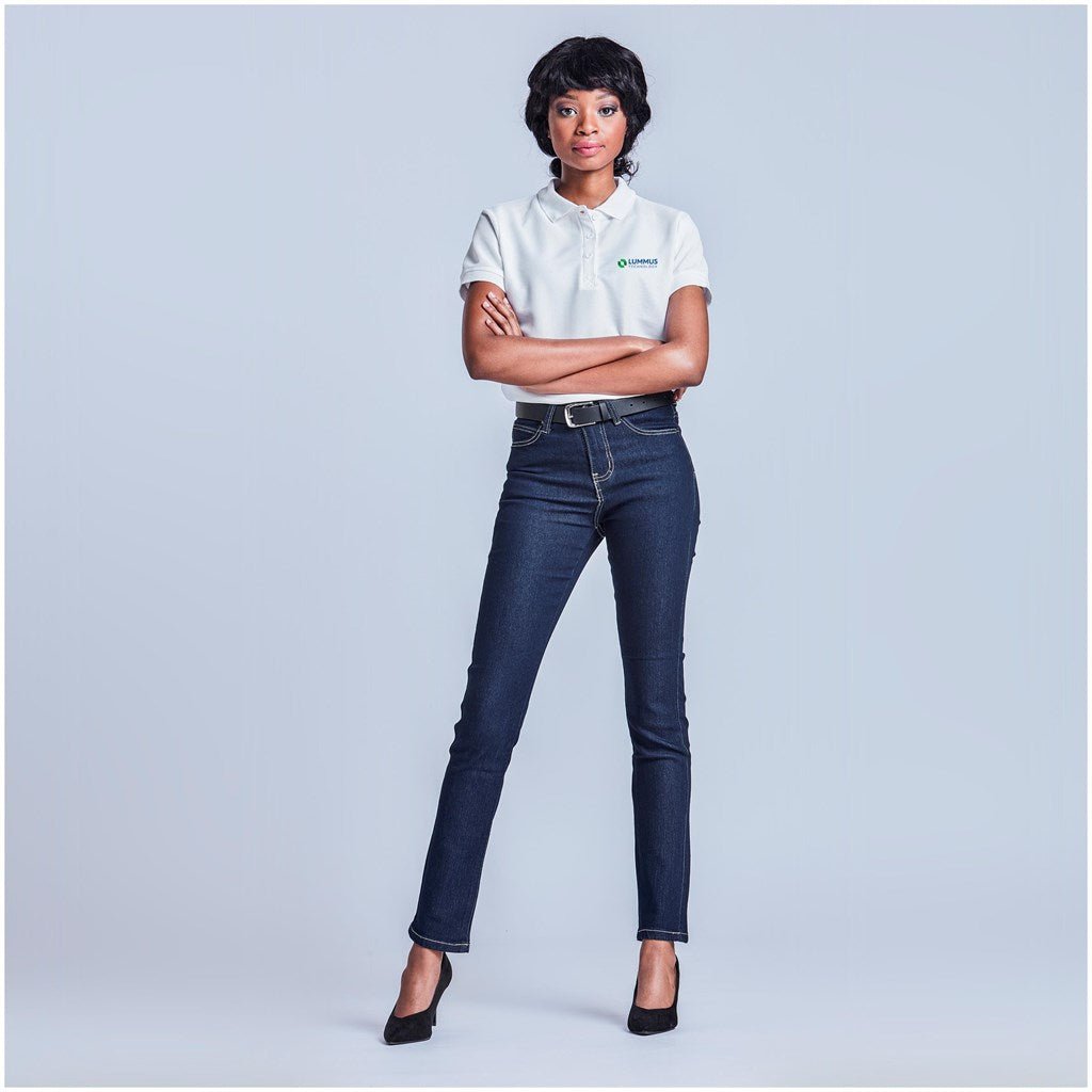 Ladies Fashion Denim Jeans - Brand your company Logo! Get a quote - Promo Lingo