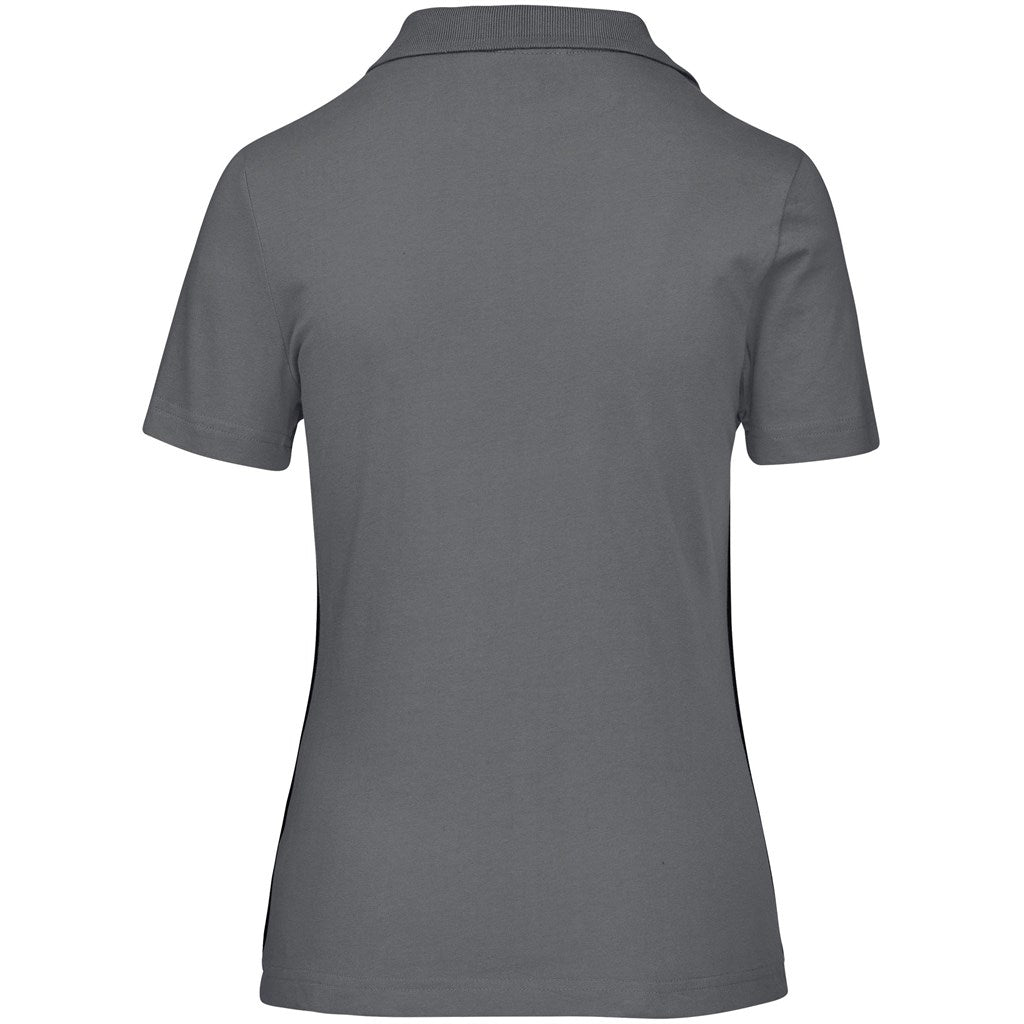 Ladies Galway Golf Shirt - Grey - Brand your company Logo! Get a quote - Promo Lingo