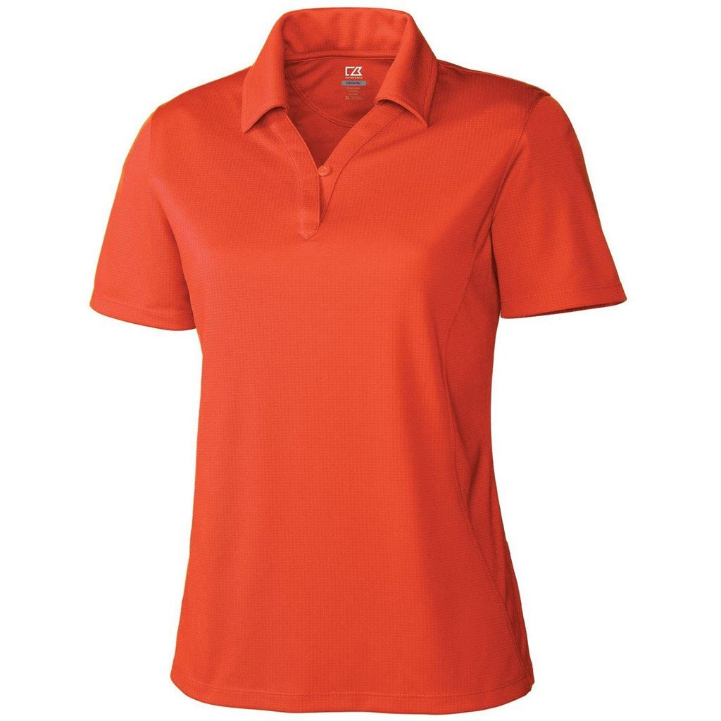 Ladies Genre Golf Shirt - Orange - Brand your company Logo! Get a quote - Promo Lingo