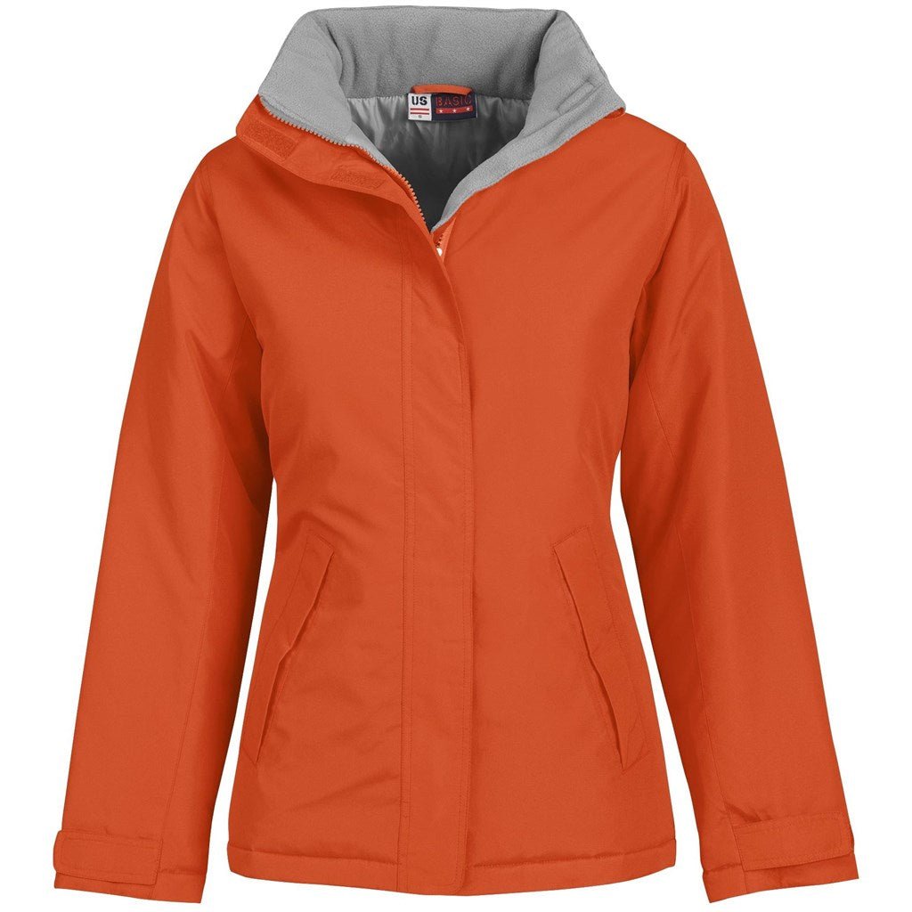 Ladies Hastings Parka - Orange - Brand your company Logo! Get a quote - Promo Lingo