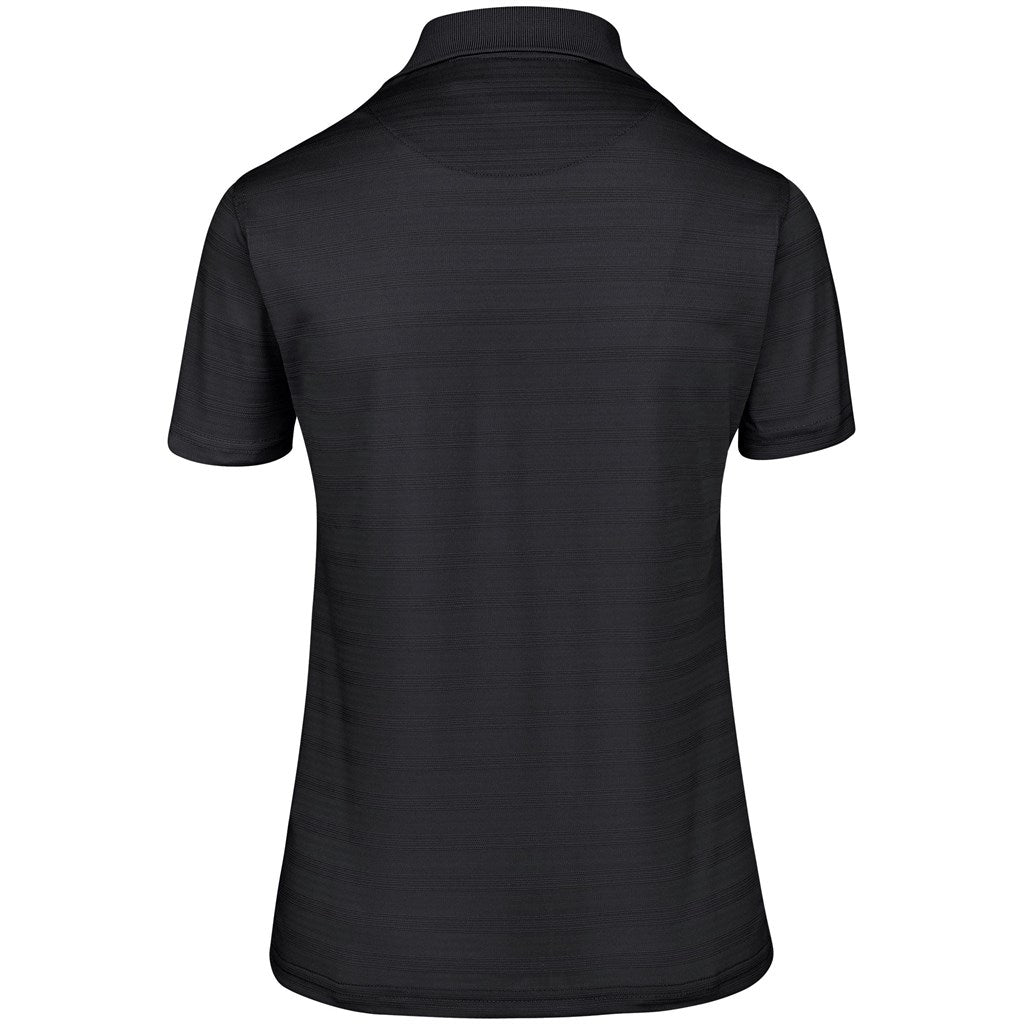 Ladies Icon Golf Shirt - Black - Brand your company Logo! Get a quote - Promo Lingo