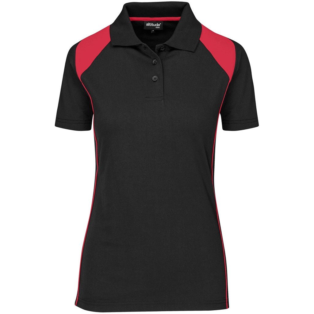 Ladies Infinity Golf Shirt - Black - Brand your company Logo! Get a quote - Promo Lingo