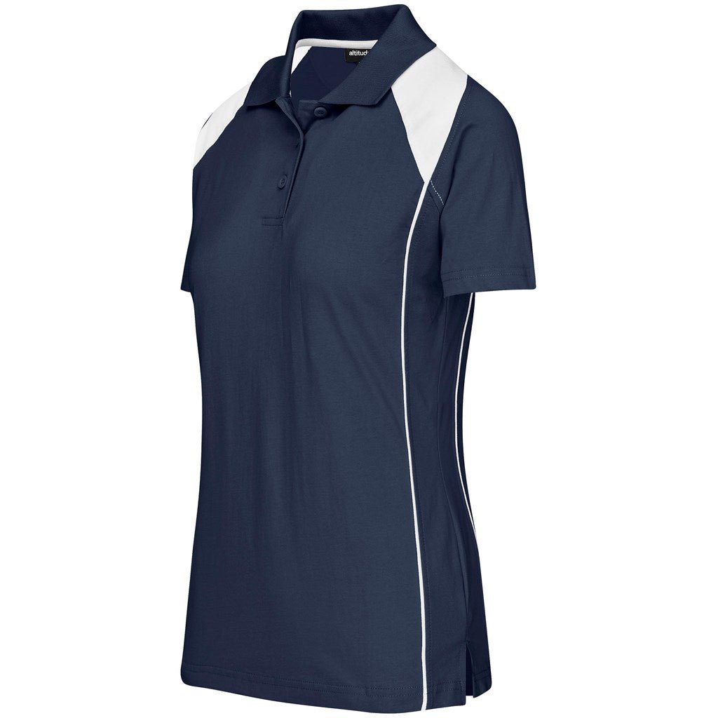 Ladies Infinity Golf Shirt - Navy - Brand your company Logo! Get a quote - Promo Lingo