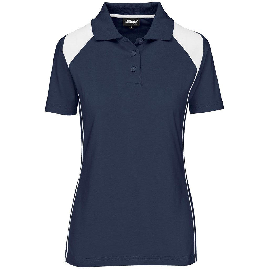 Ladies Infinity Golf Shirt - Navy - Brand your company Logo! Get a quote - Promo Lingo