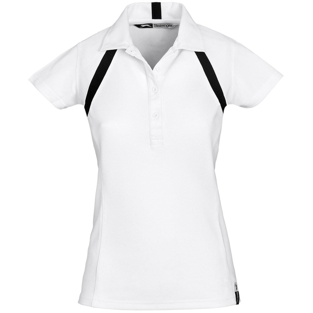 Ladies Jebel Golf Shirt - Black for Stylish Comfort - Brand your company Logo! Get a quote - Promo Lingo