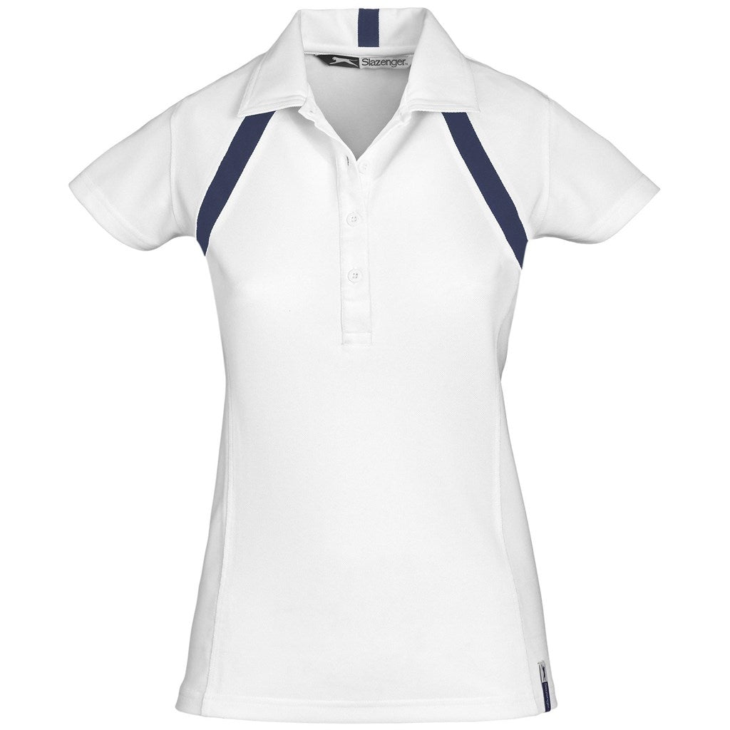 Ladies Jebel Golf Shirt - Navy for Stylish Performance - Brand your company Logo! Get a quote - Promo Lingo