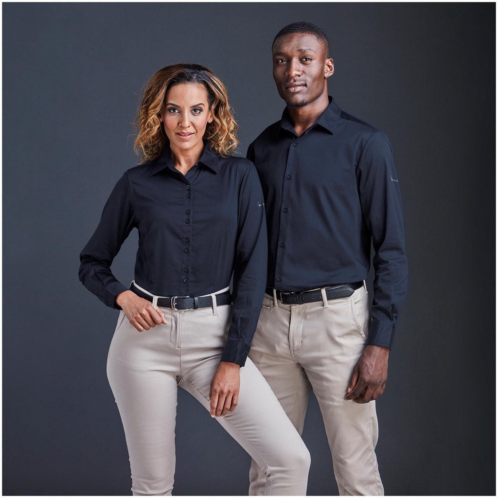 Ladies Long Sleeve Alex Varga Opus Stretch Shirt for Comfort - Brand your company Logo! Get a quote - Promo Lingo