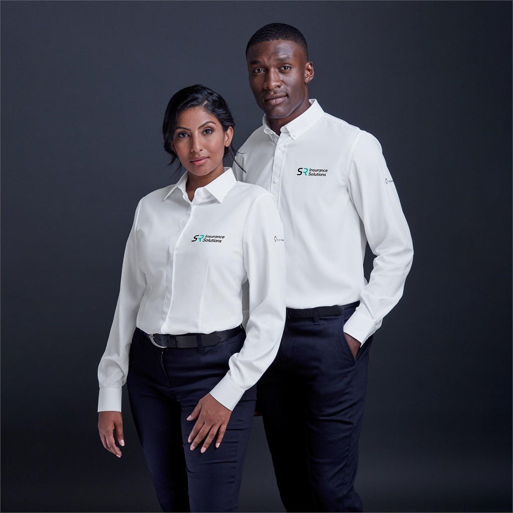 Ladies Long Sleeve Alex Varga Sorrento Shirt for Comfort - Brand your company Logo! Get a quote - Promo Lingo