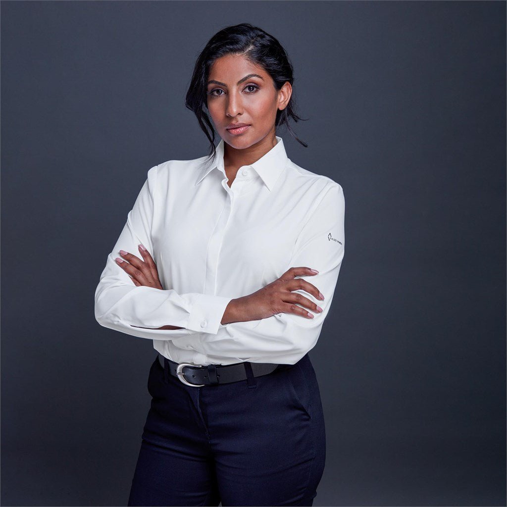 Ladies Long Sleeve Alex Varga Sorrento Shirt for Comfort - Brand your company Logo! Get a quote - Promo Lingo