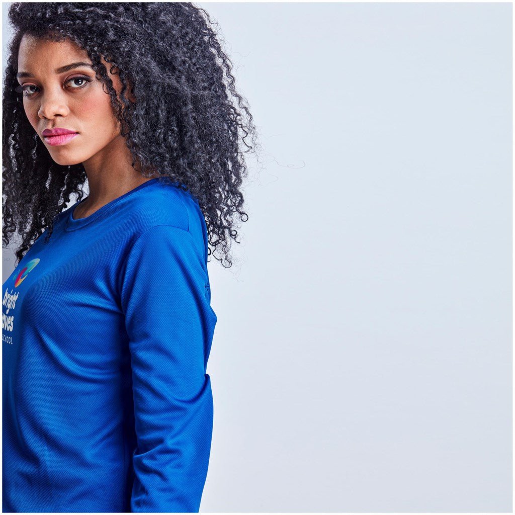 Ladies Long Sleeve All Star T-Shirt - Brand your company Logo! Get a quote - Promo Lingo