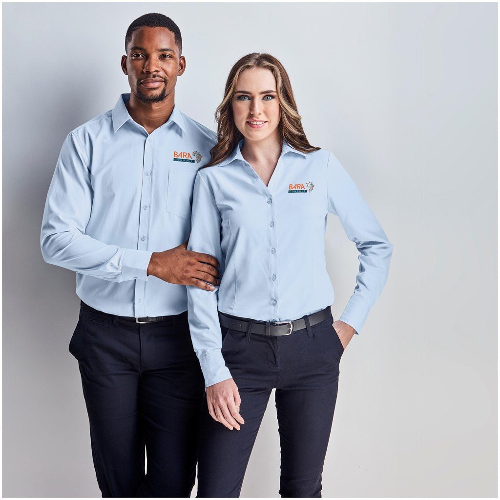 Ladies Long Sleeve Carolina Shirt - Brand your company Logo! Get a quote - Promo Lingo