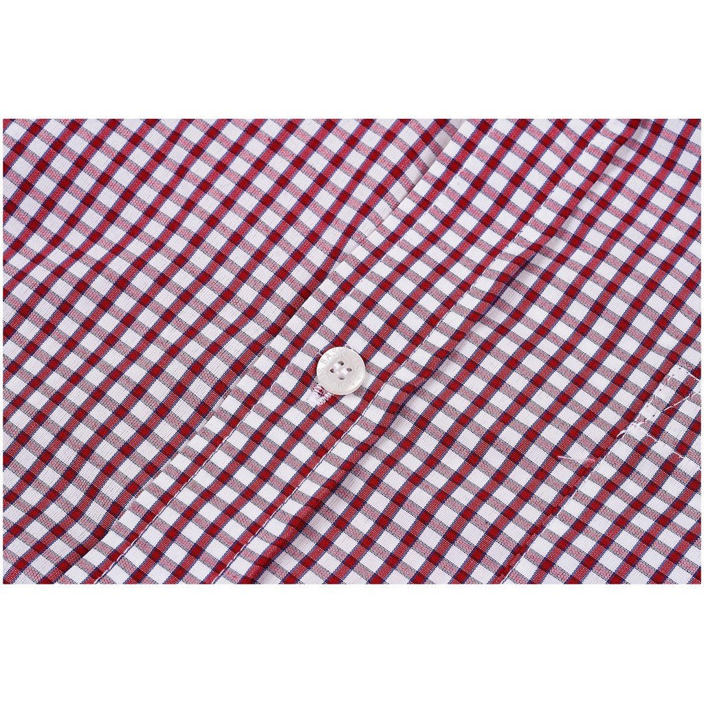 Ladies Long Sleeve Kenton Shirt - Red - Brand your company Logo! Get a quote - Promo Lingo