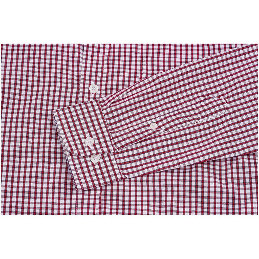 Ladies Long Sleeve Kenton Shirt - Red - Brand your company Logo! Get a quote - Promo Lingo
