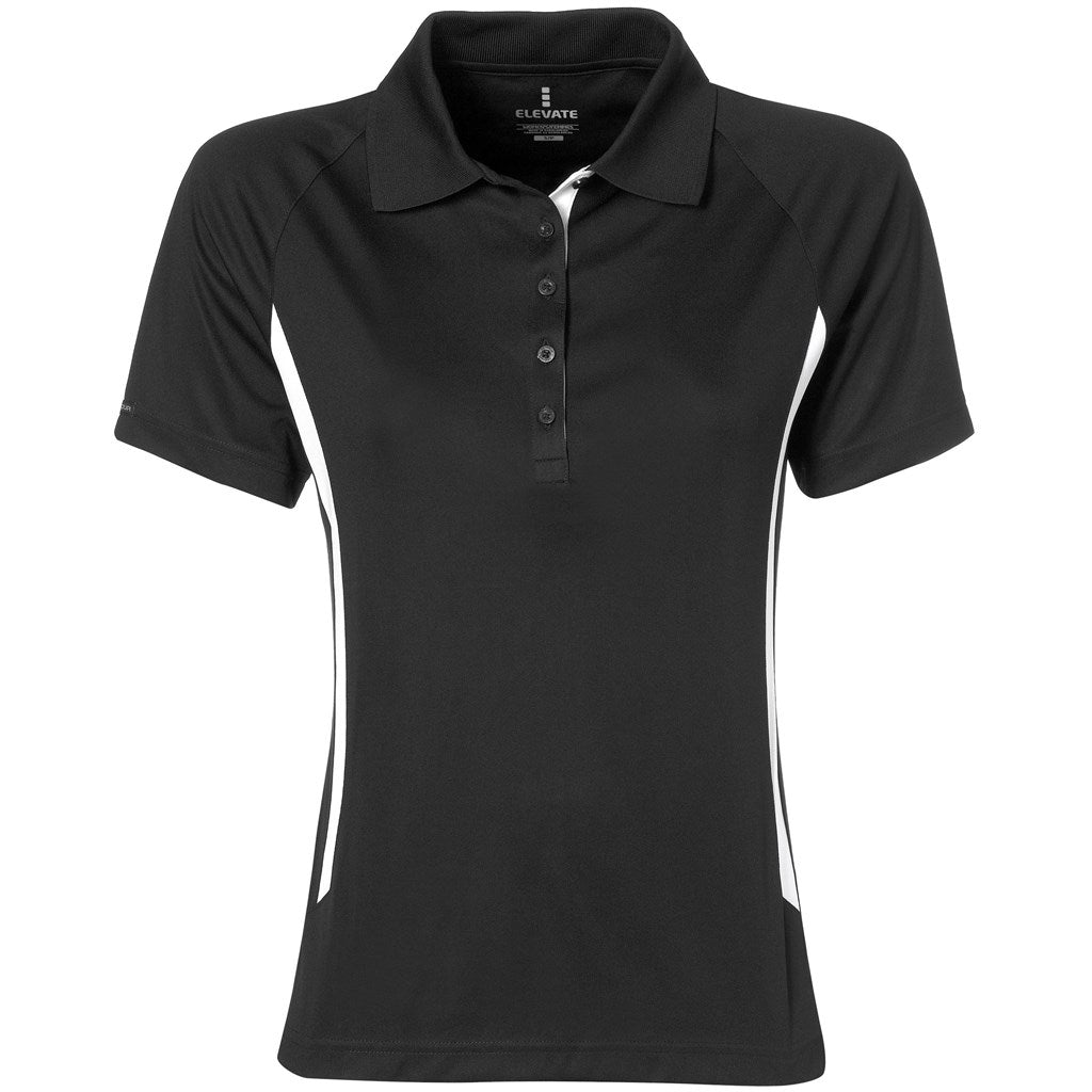Ladies Mitica Golf Shirt - Black - Brand your company Logo! Get a quote - Promo Lingo