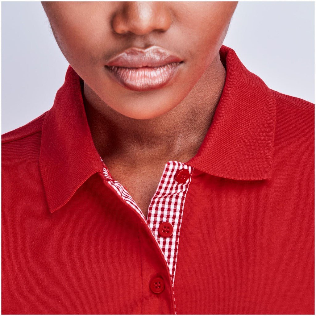 Ladies New York Golf Shirt - Brand your company Logo! Get a quote - Promo Lingo