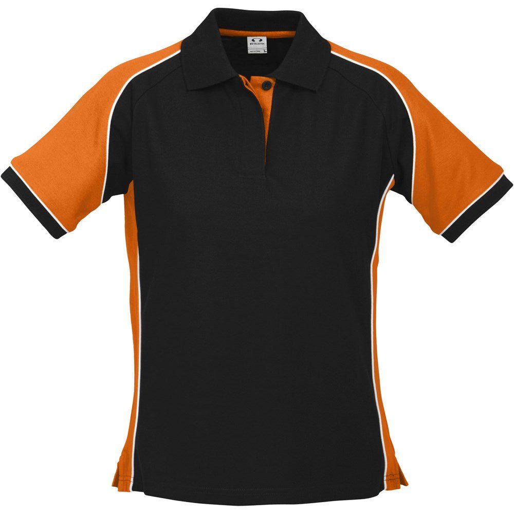 Ladies Nitro Golf Shirt - Orange - Brand your company Logo! Get a quote - Promo Lingo