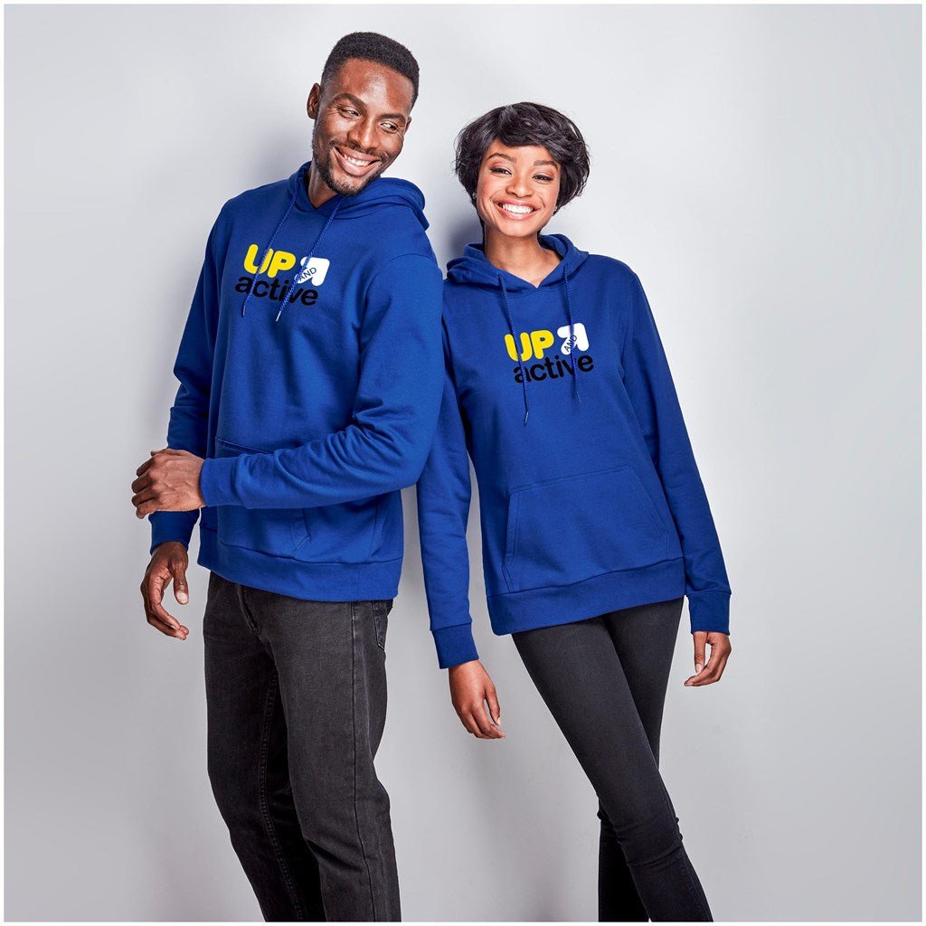 Ladies Omega Hooded Sweater - Brand your company Logo! Get a quote - Promo Lingo