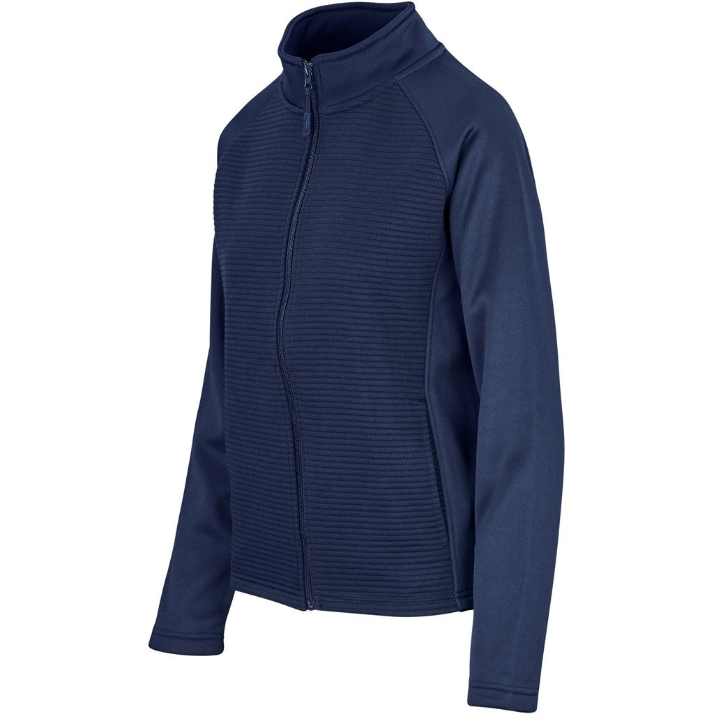 Ladies Ridge Jacket - Navy for Stylish Comfort and Durability - Brand your company Logo! Get a quote - Promo Lingo