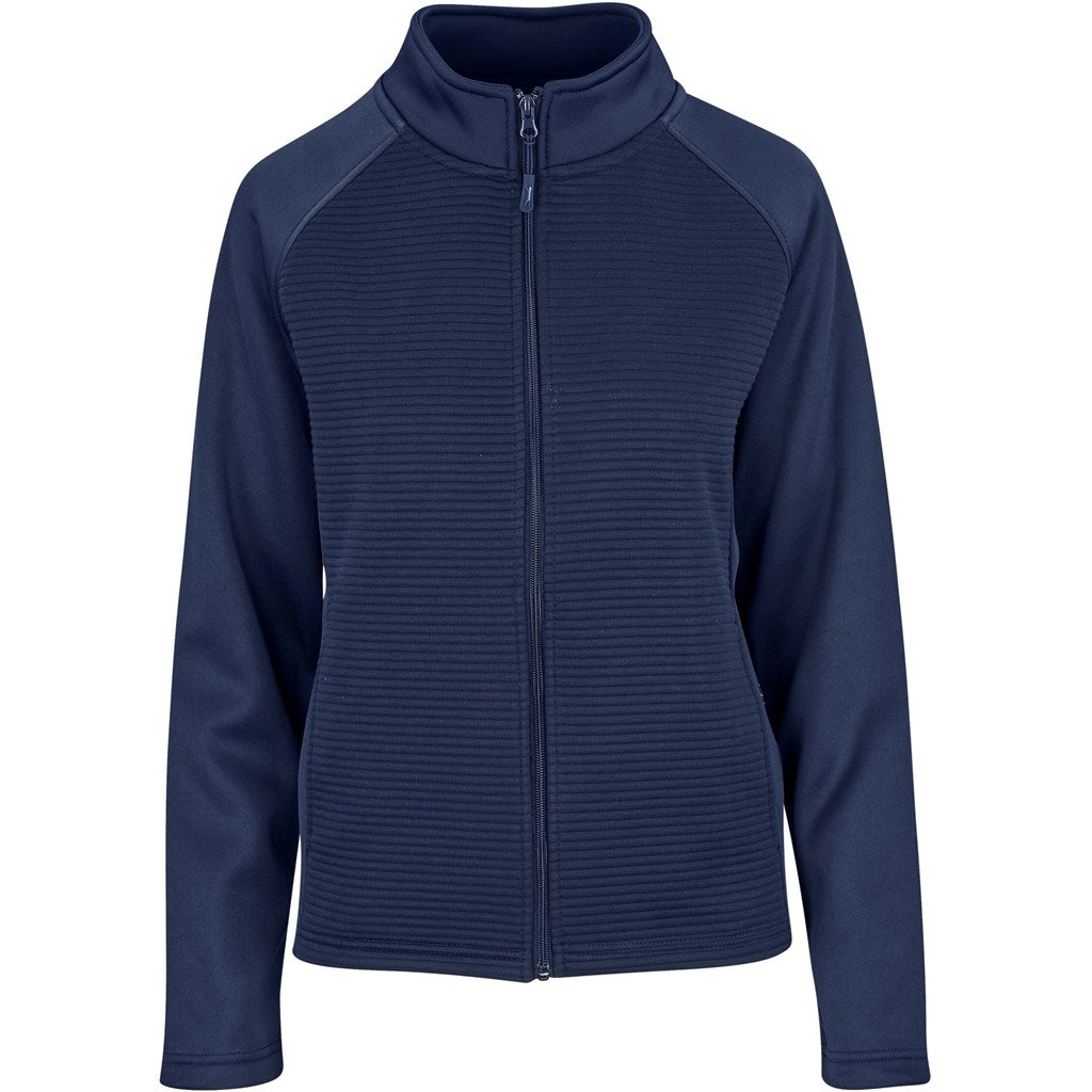 Ladies Ridge Jacket - Navy for Stylish Comfort and Durability - Brand your company Logo! Get a quote - Promo Lingo