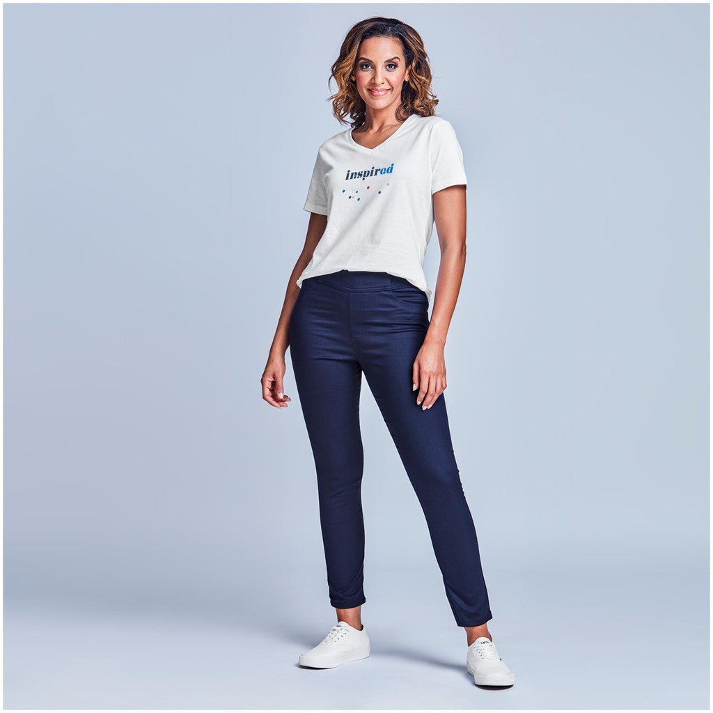 Ladies Sasha Stretch Pants - Brand your company Logo! Get a quote - Promo Lingo