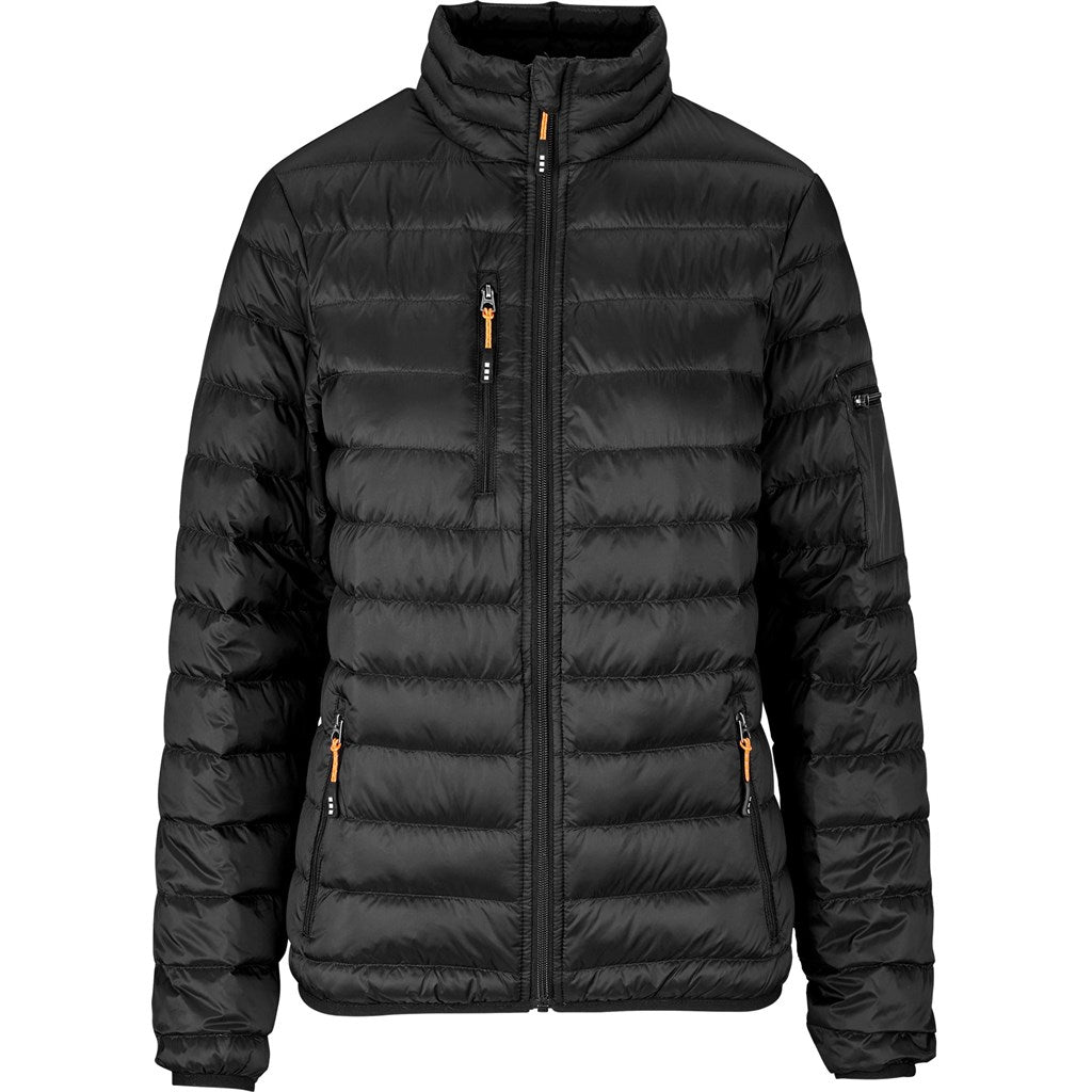 Ladies Scotia Light Down Jacket - Black - Brand your company Logo! Get a quote - Promo Lingo
